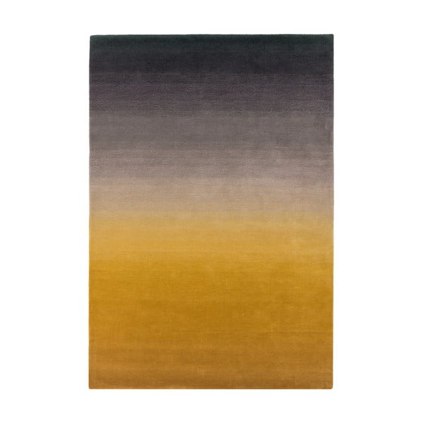 Dzeltens un pelēks paklājs Asiatic Carpets Ombre, 200 x 290 cm