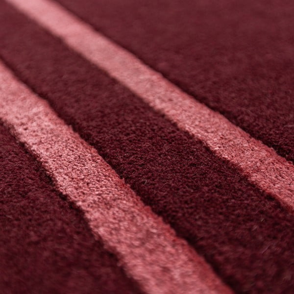 Bordo ar rokām darināts vilnas paklājs 160x230 cm Gatsby – Flair Rugs-image-4
