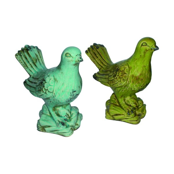 Statuetes (2 gab.) (augstums 22,5 cm) Pigeon – Deco Pleasure