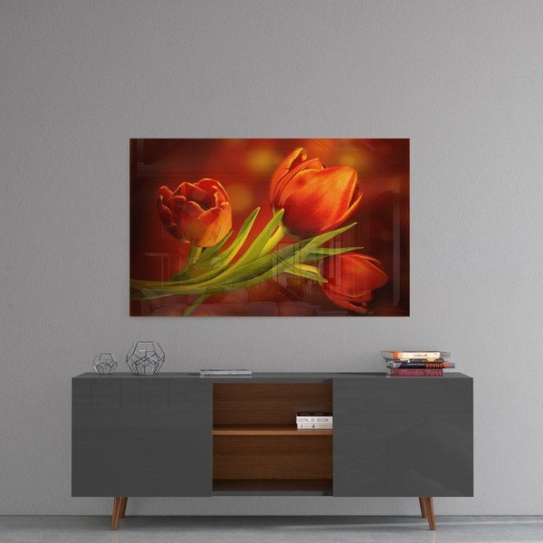Stikla glezna Insigne Tulips-image-1