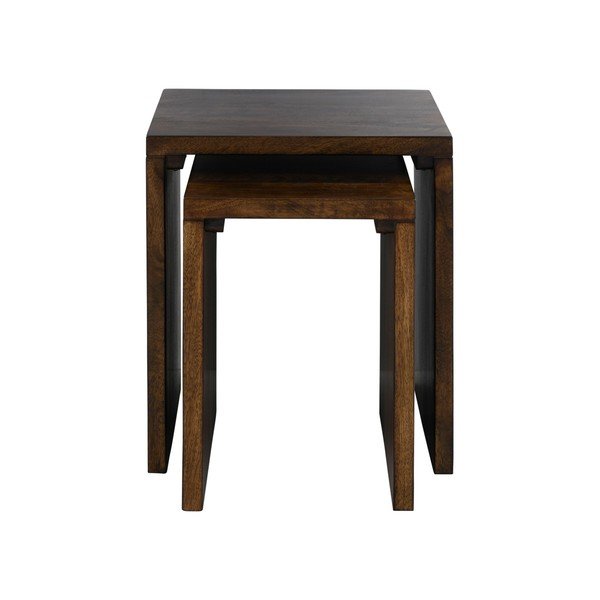 Mango masīvkoka sānu galdiņš Helle – Ellos Home-image-3