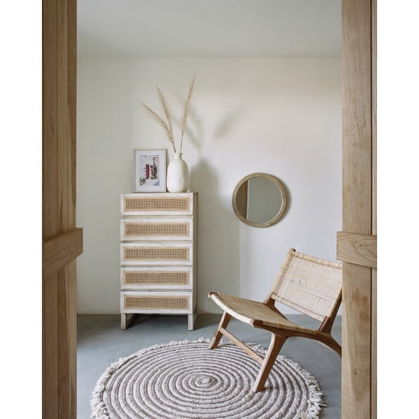 Džutas paklājs Kave Home Gisel, ø 120 cm-image-1