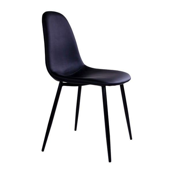 2 melnu krēslu komplekts ar melnām kājām House Nordic Stockholm-image-3