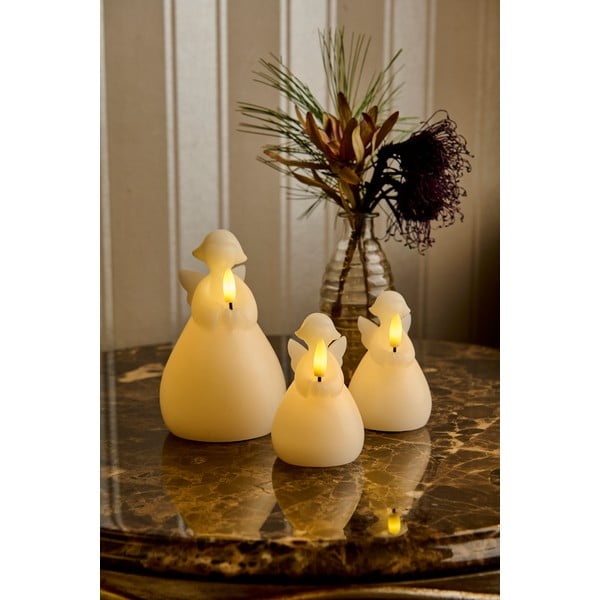 Balts gaismas dekors ø 9,5 cm Lucia – Sirius-image-2