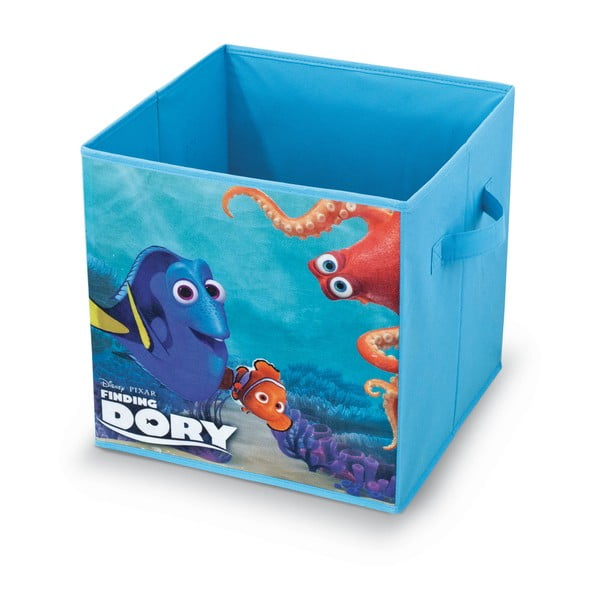Zila uzglabāšanas kaste rotaļlietām Domopak Finding Dory, garums 32 cm