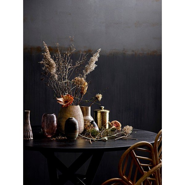 Rozā stikla vāze Bloomingville Ornaments-image-1