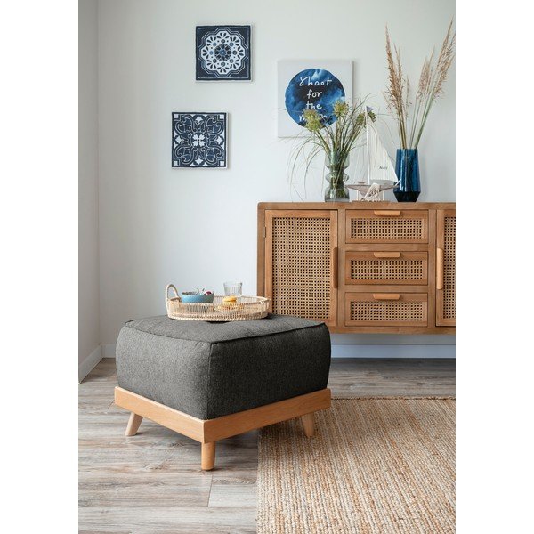 Tumši pelēks kāju soliņš Miuform Dazzling Daisy-image-3