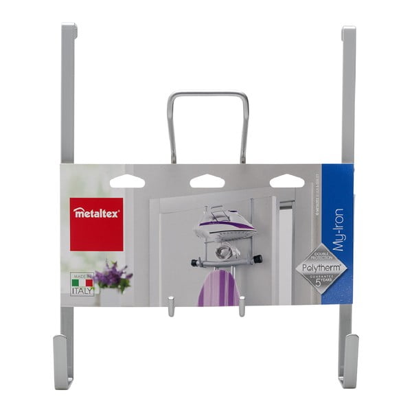 Gludināšanas dēļa un gludekļa turētājs Metaltex Iron, garums 28 cm-image-2