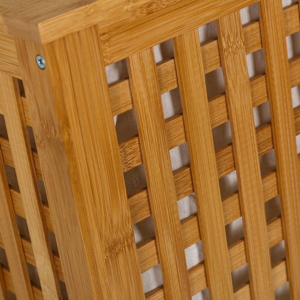 Bambusa veļas grozs Casa Selección Bamboo-image-1
