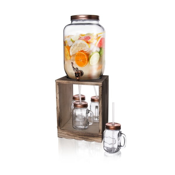 Limonādes trauks ar glāzi 8,8 l – Orion-image-2