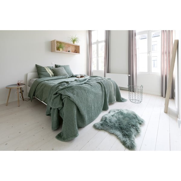 Brūns kokvilnas viegls gultas pārklājs Tiseco Home Studio, 250 x 260 cm-image-3