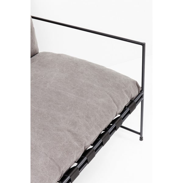 Pelēks divvietīgs dīvāns Kare Design Cornwall-image-2