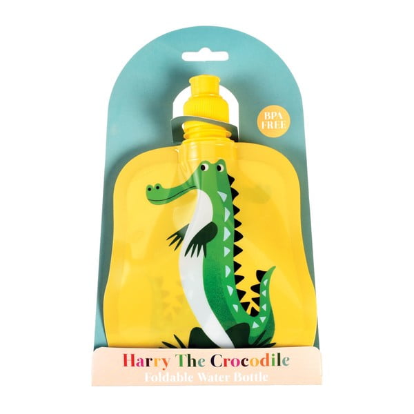 Rex London krokodils Harijs Saliekamā ūdens pudele