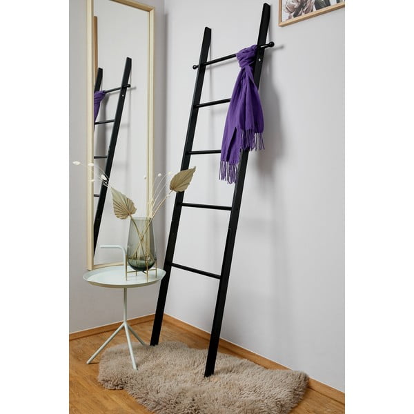 Melnas bambusa dvieļu kāpnes Wenko Suri-image-1