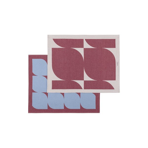 Kokvilnas trauku dvieļi (2 gab.) 50x63 cm Abi – noo.ma