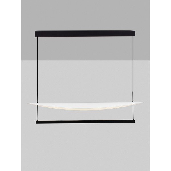 Balta/matēti melna alumīnija LED piekaramā lampa ar regulējamu spilgtumu Diona – Nova Luce-image-3