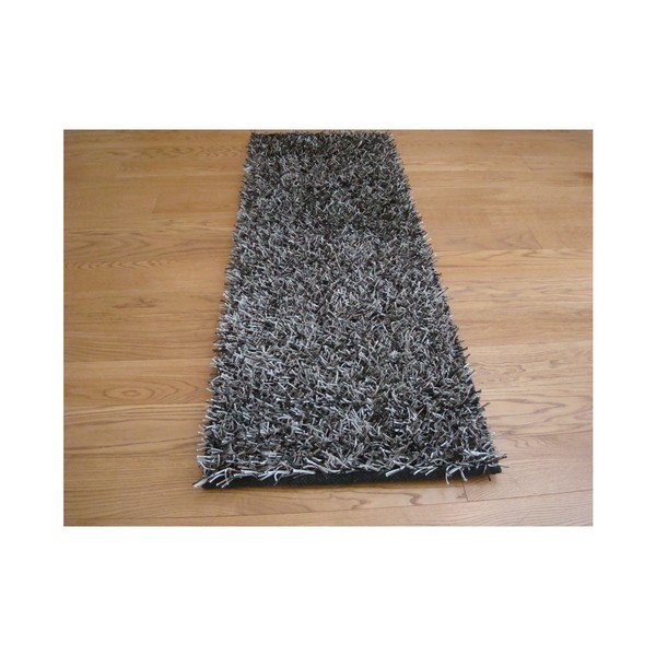 Paklājs Shaggy Black Silver, 120x170 cm-image-2