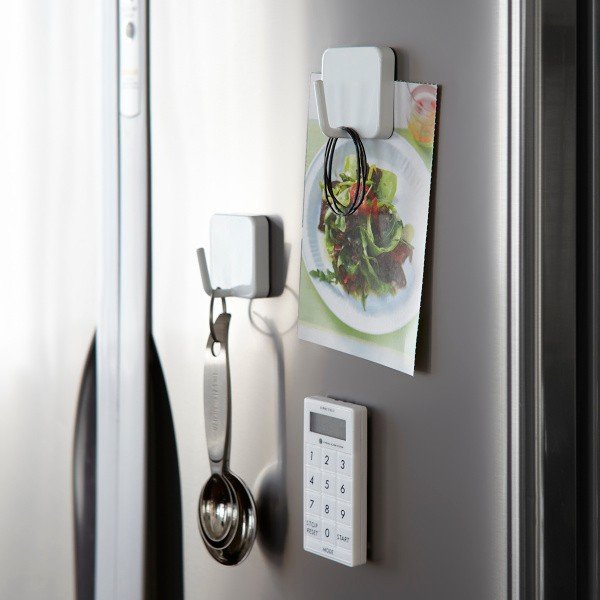 Balts magnētiskais āķis YAMAZAKI Tower-image-1