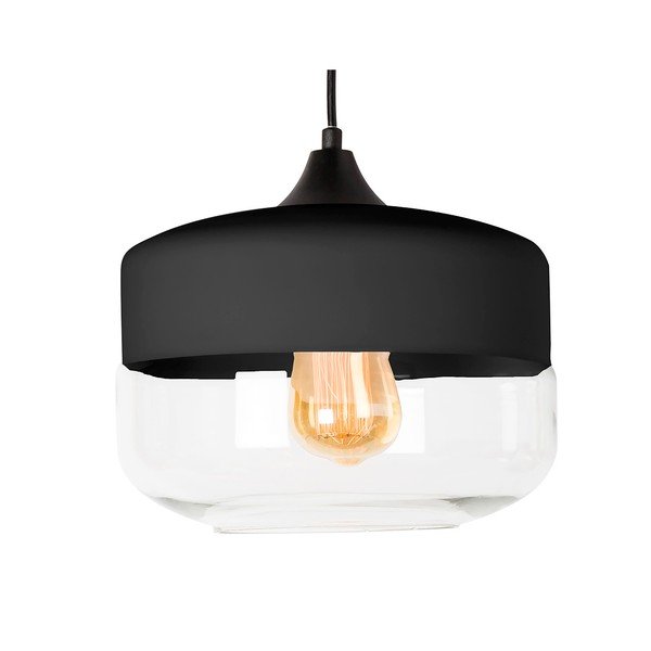 Melna piekaramā lampa SULION Retro stils-image-1