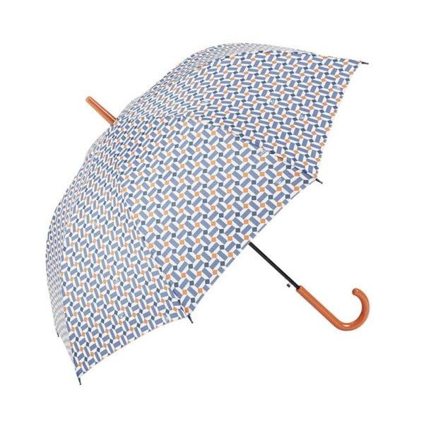 Bare lietussargs ar zilām detaļām Drukāt, ⌀ 97 cm