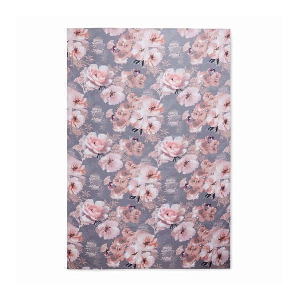 Kokvilnas galdauts 137x178 cm Dramatic Floral – Catherine Lansfield-image-1