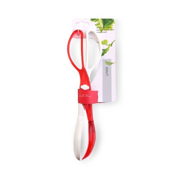 Salātu šķēres Livo, sarkanas-image-1