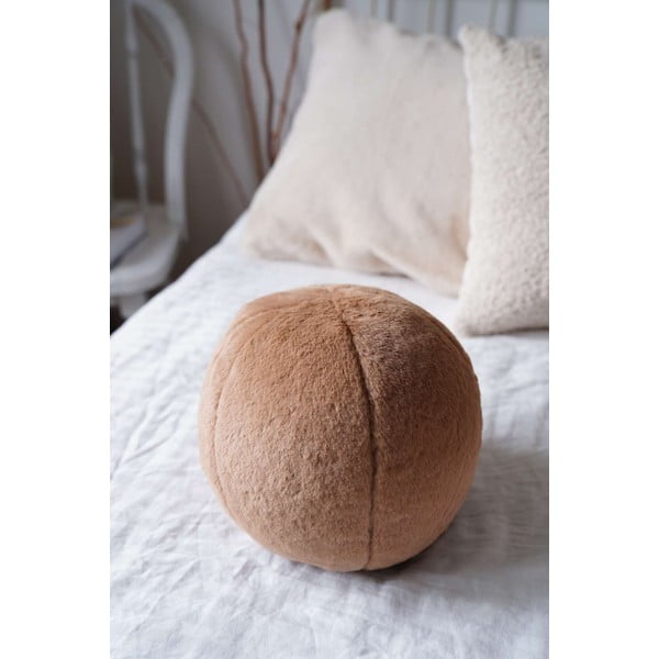 Mikroplīša dekoratīvais spilvens ø 25 cm Top – Mioli Decor-image-2