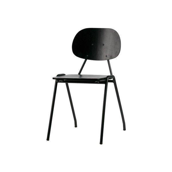 Melns ēdamistabas krēsls BePureHome Seminārs-image-1
