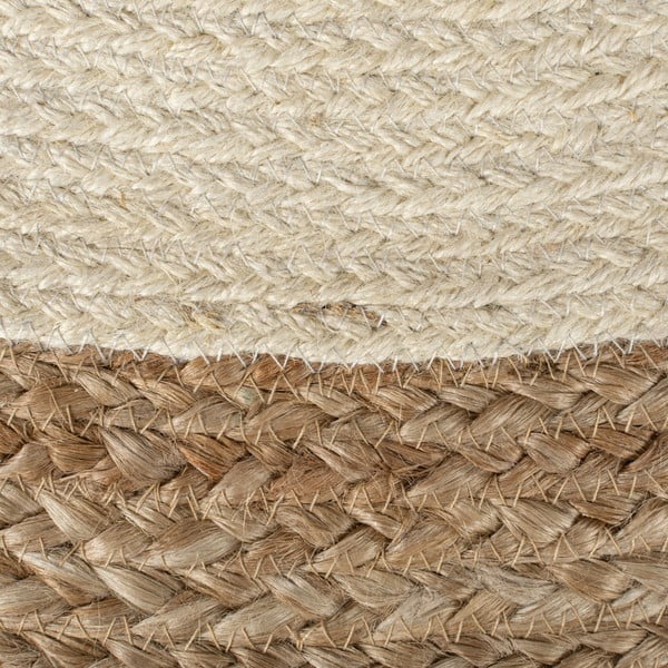 Dabīga toņa džutas bērnu paklājs 100x100 cm Bertie Bear – Flair Rugs-image-3