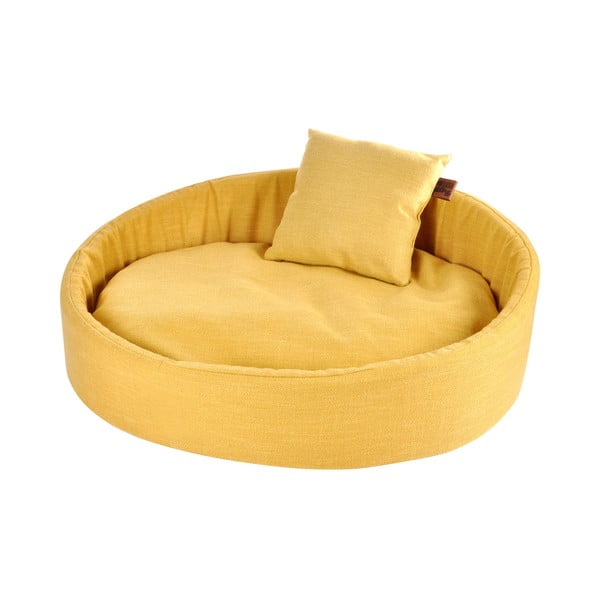 Dzeltena gulta suņiem 60x80 cm – Love Story
