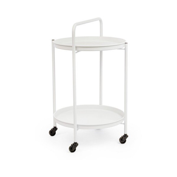 Tērauda servēšanas galdiņš ø 44,5 cm Austin – Bizzotto