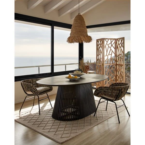 Koka saliekamais aizslietnis Kave Home AUSTY-image-4