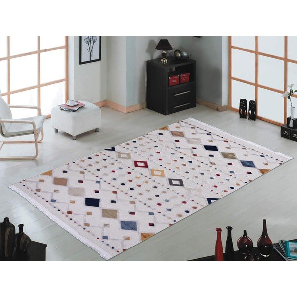 Bēšs paklājs ar kokvilnas maisījumu Vitaus Milas, 200 x 290 cm-image-2