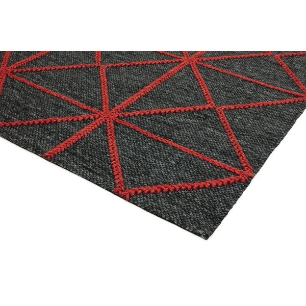 Melns un sarkans paklājs Asiatic Carpets Prism, 160 x 230 cm-image-4