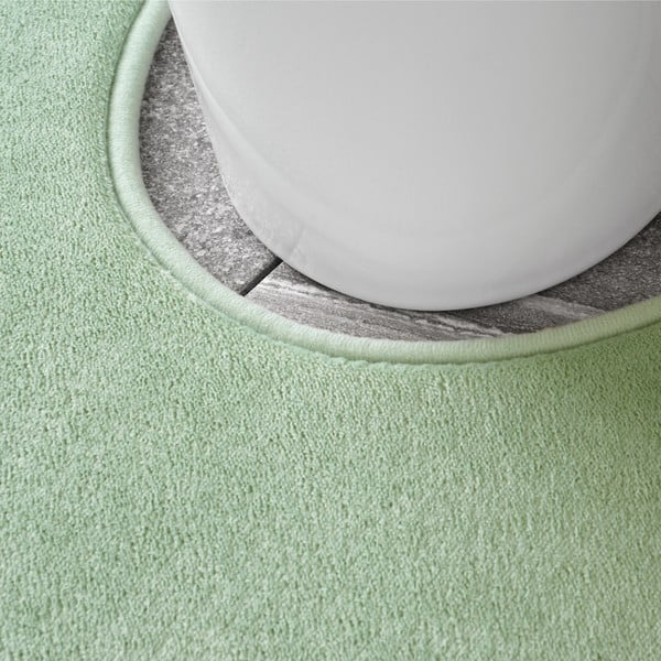 Gaiši zaļi atmiņas putu vannas istabas paklājiņi tualetei (2 gab.) 50x80 cm Anti-Bacterial – Catherine Lansfield-image-3