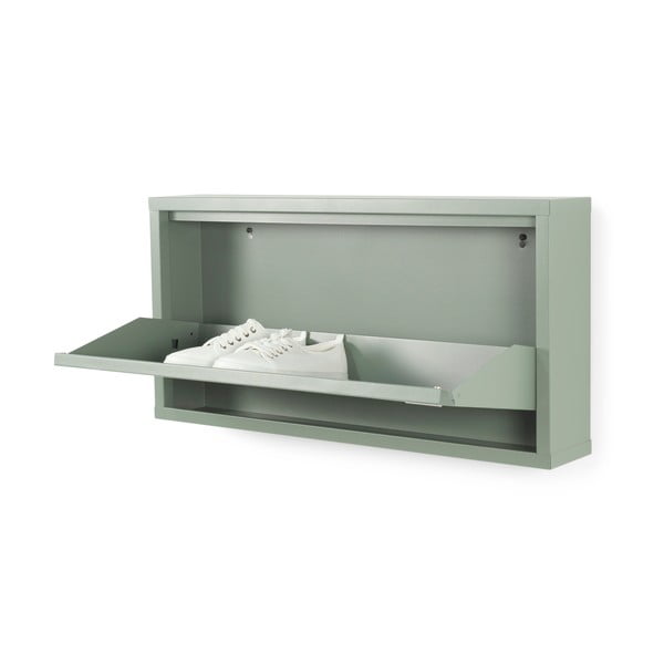 Dūmakaini zaļš metāla atverams apavu plaukts 75x37,5x12,5 cm Billy – Spinder Design-image-2