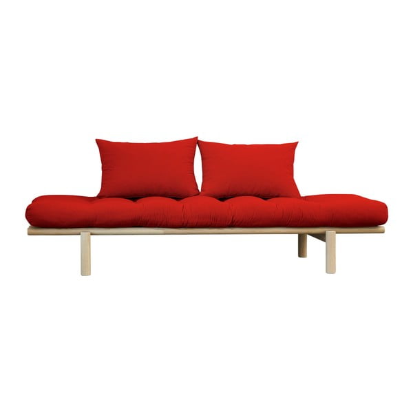 Dīvāns Karup Pace Natural/Red