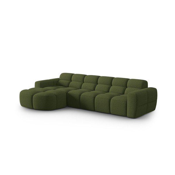 Zaļš stūra dīvāns Lisa – Micadoni Home-image-2