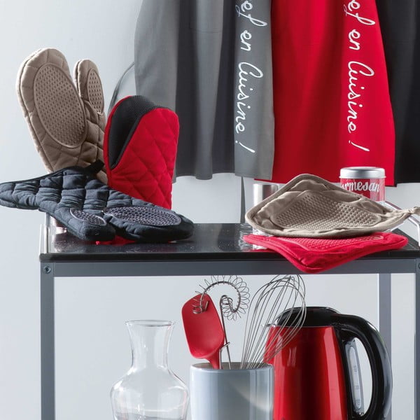 Kokvilnas/silikona virtuves cimds Cuistot – douceur d'intérieur-image-1