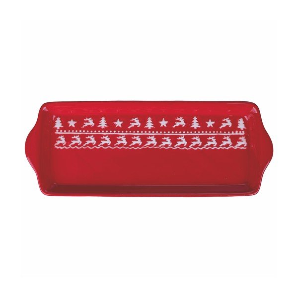 Ziemassvētku servēšanas paplāte no dolomīta 12,5x31,5 cm - Villa d'Este-image-1