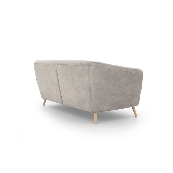 Bēšs samta dīvāns Interieurs 86 Étoile, 170 cm-image-3