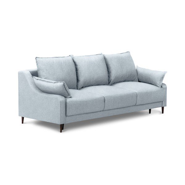 Gaiši zils izvelkamais dīvāns ar veļas kasti Mazzini Sofas Ancolie, 215 cm-image-2