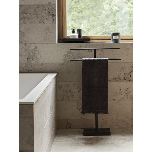 Krēmkrāsas kokvilnas vannas dvielis 70x140 cm FRINO – Blomus-image-2