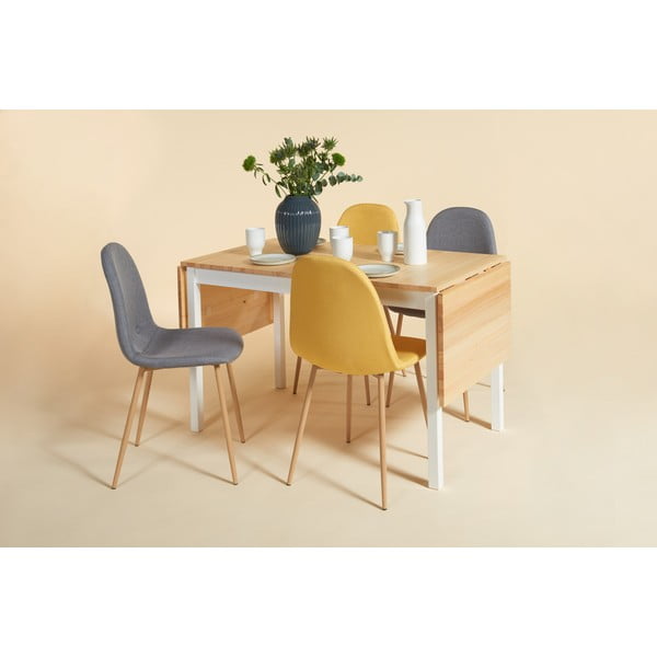 Ēdamgalds Sydney un četri pusdienu krēsli Lissy – Bonami Essentials-image-1