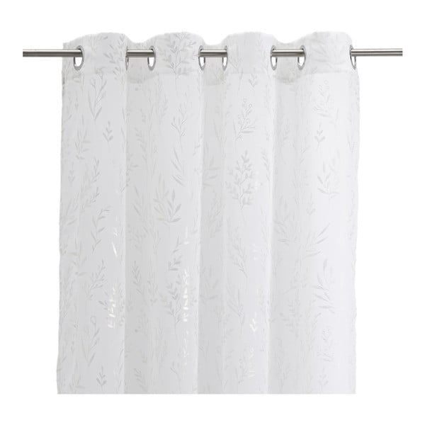 Balts/sudraba krāsas dienas aizkars 140x260 cm Buds – Casa Selección