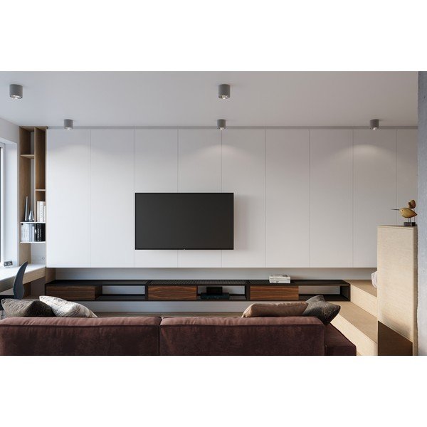 Pelēka griestu lampa Sollux Luigi-image-4