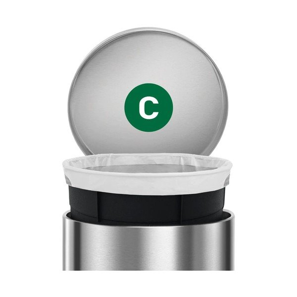 Savelkami atkritumu maisi (20 gab.) 12 l C – simplehuman-image-3