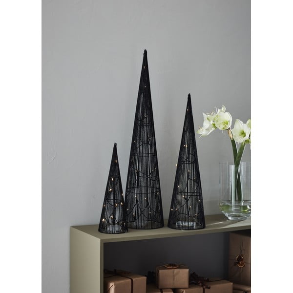 Melni gaismas dekori ar Ziemassvētku motīvu (3 gab.) Dunge – Markslöjd-image-1