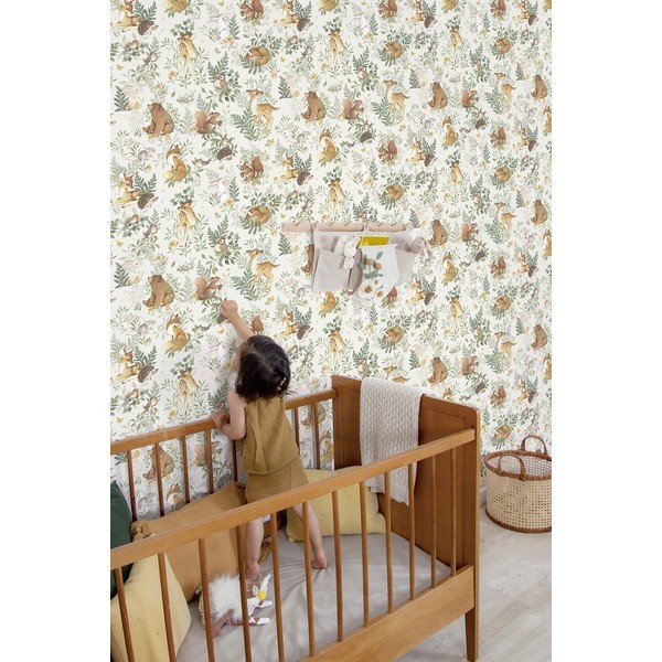 Bērnu tapetes 10 m x 50 cm Forest Friends – Lilipinso-image-2