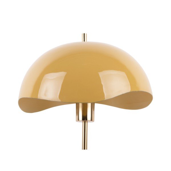 Okera dzeltena galda lampa (augstums 56 cm)  Waved Dome – Leitmotiv-image-4
